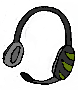 Headset Drawing At Paintingvalley.com 