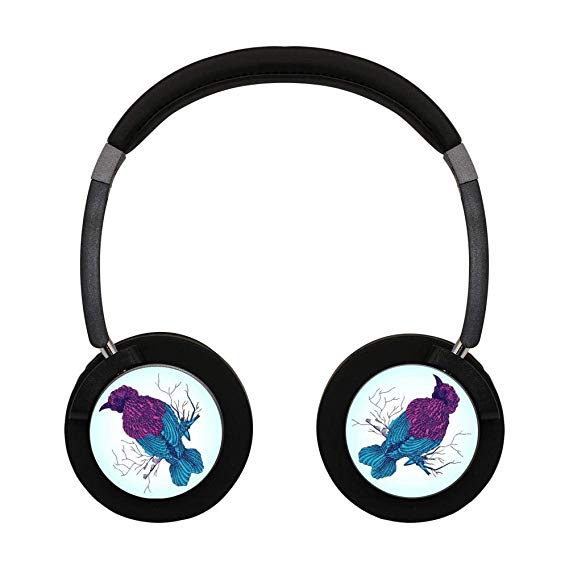 569x569 Wireless Bluetooth Headphones Bird Drawing Headset - Headset Drawing