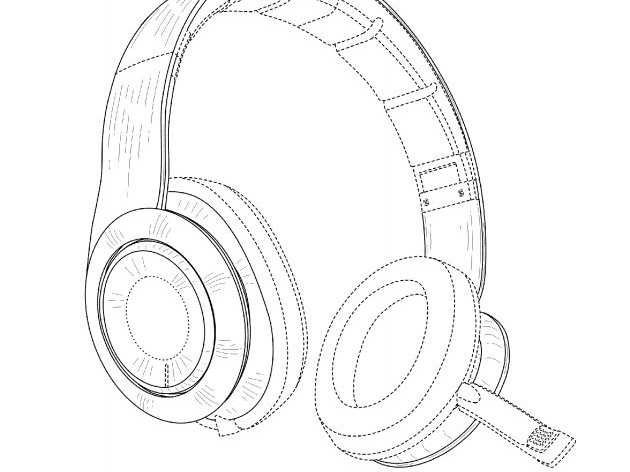 630x472 Apple Just Won A Patent For A Beats Branded Gaming Headset - Headset Drawing