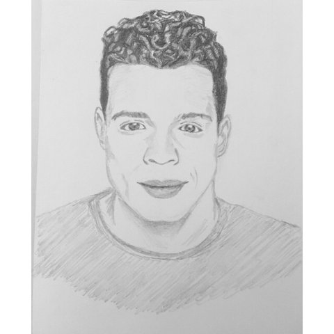 480x480 I Will Draw You, A Friend, Or A Celebrity! Headshot Just - Headshot Drawing