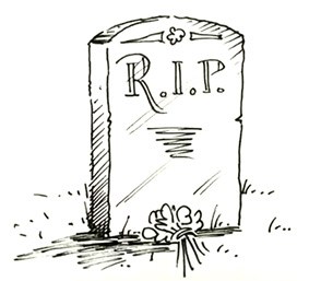 283x257 How To Draw A Gravestone Shoo Rayner Author - Headstone Drawing