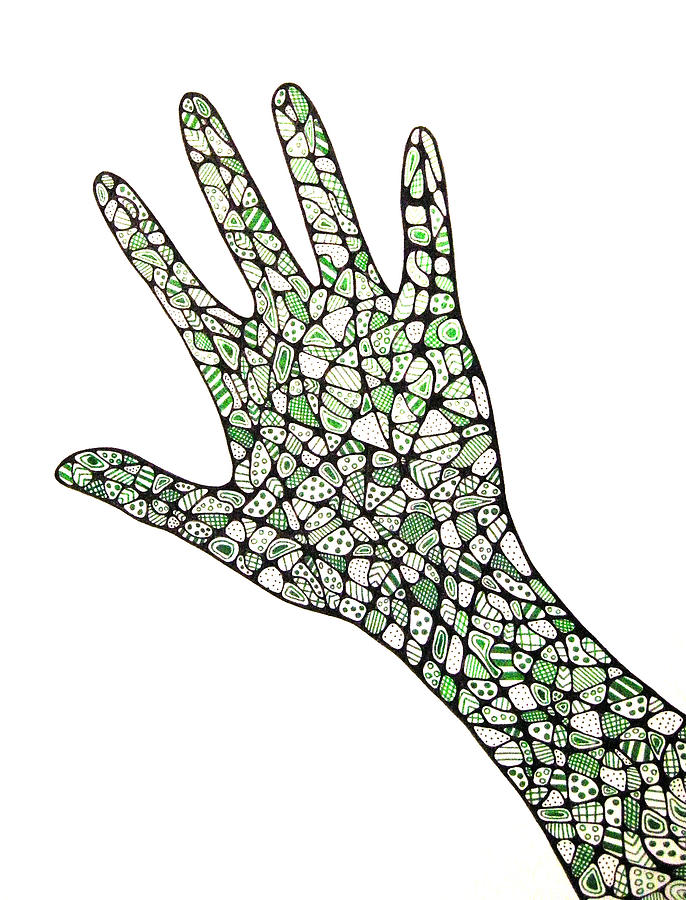 686x900 healing hands drawing - Healing Drawing