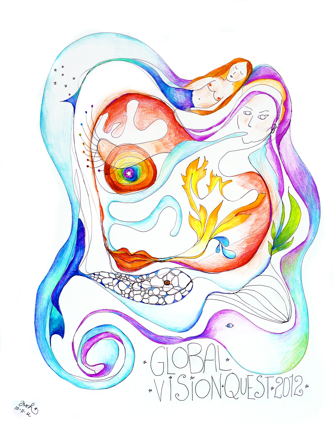 1066x1383 how i discovered channeled drawing for soul guidance healing - Healing Drawing