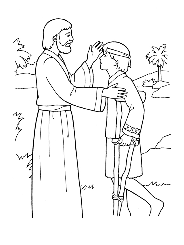 640x853 jesus healing the sick - Healing Drawing