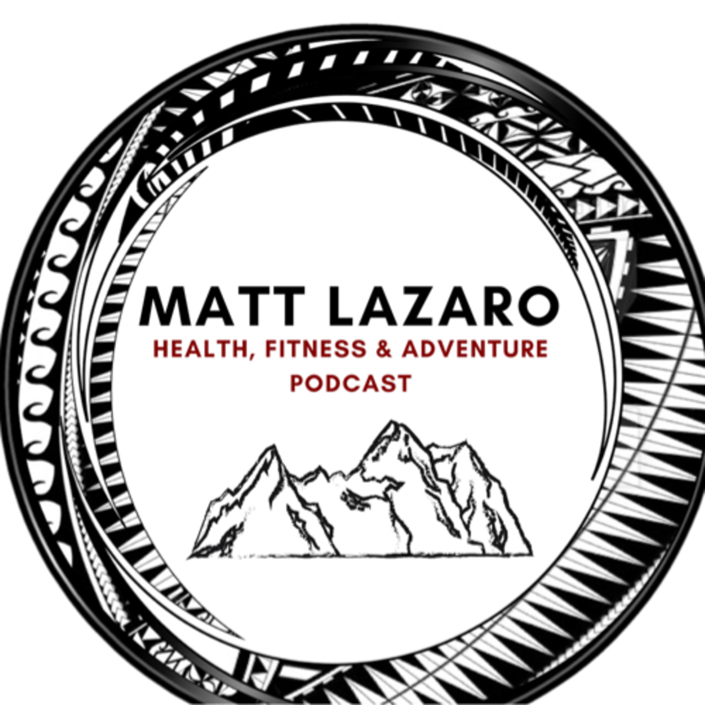 3000x3000 matt lazaro health fitness adventure podcast listen free - Health And Fitness Drawing