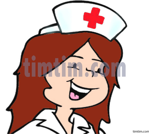 523x470 free drawing of a nurse from the category diet health - Health Drawing