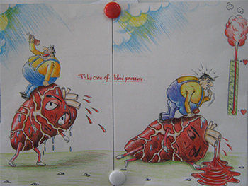 350x263 Unrwa Marks World Health Day With Drawing Competition In Syria Unrwa - Health Drawing