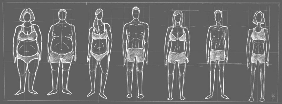 900x333 people can be healthy - Healthy Body Drawing