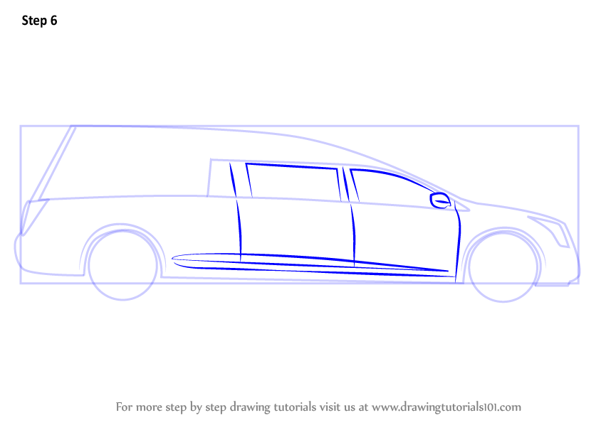 844x598 learn how to draw a funeral hearse - Hearse Drawing