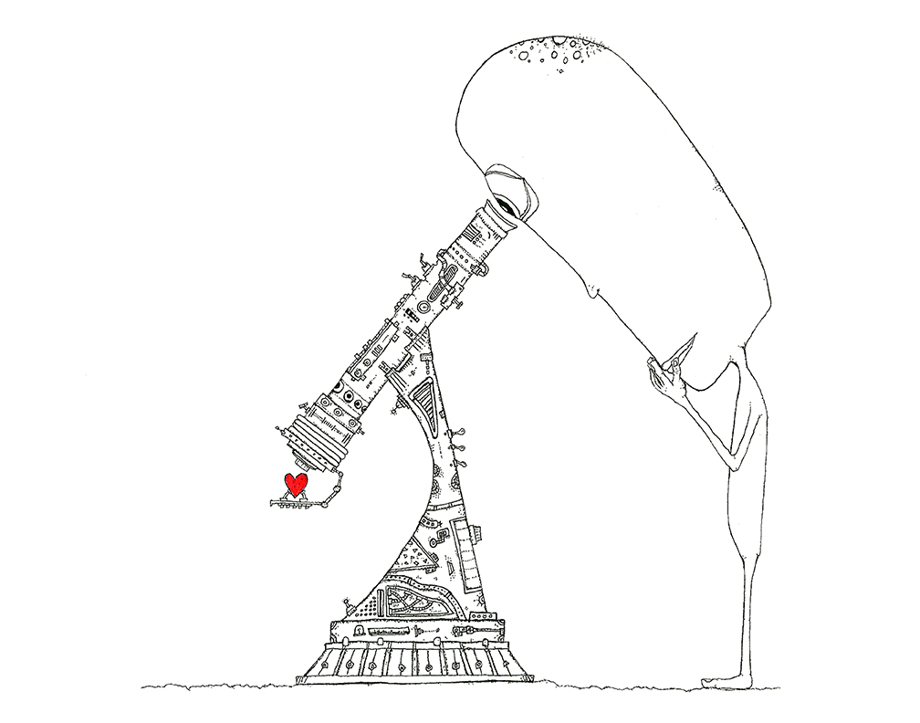 1008x792 The Art Of Seth Creatures Of The Heart - Heart Art Drawing