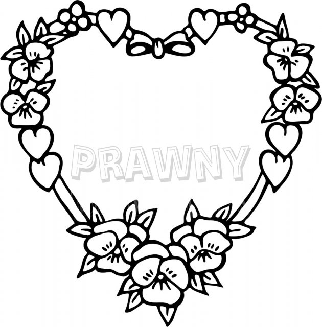 630x640 Love Clipart Black And White Love Collection - Heart Black And White Drawing