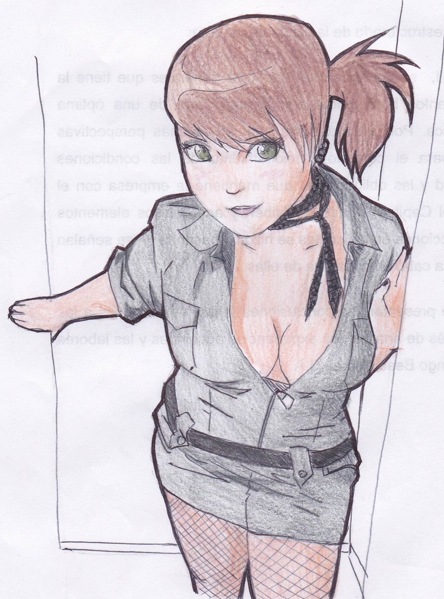 1417x1908 How To Draw A Detailed Heart Human Diagram Pretty Girl Cute Manga - Heart Diagram Drawing