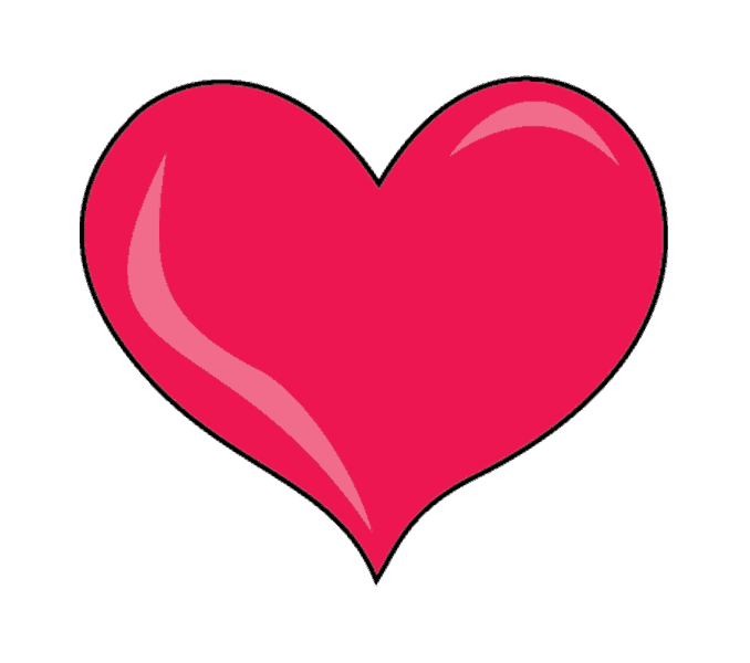 678x600 How To Draw A Heart Step - Heart Drawing