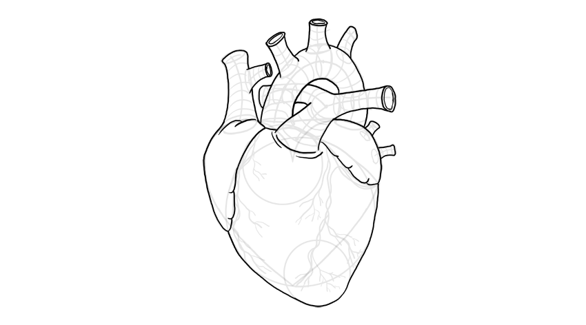 850x472 How To Draw A Heart - Heart Drawing