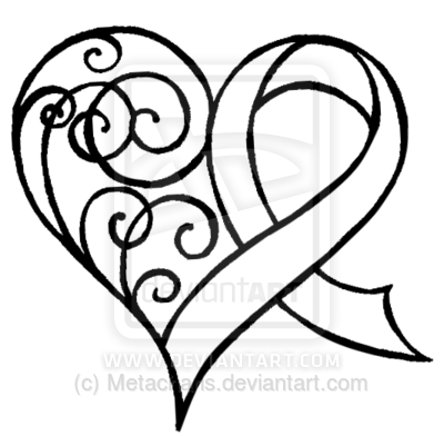 400x392 Heart Tattoos Clipart Black And White - Heart Drawing Black And White