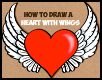200x157 How To Draw Hearts With Flames, Wings, Arrows With Easy Step - Heart Drawing For Kids