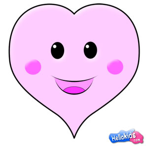 300x300 How To Draw How To Draw A Valentine Heart - Heart Drawing For Kids