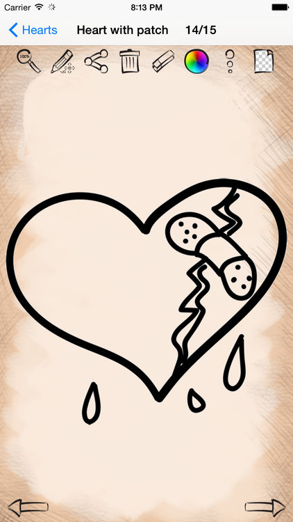 422x750 Drawing Ideas Hearts - Heart Drawing Ideas