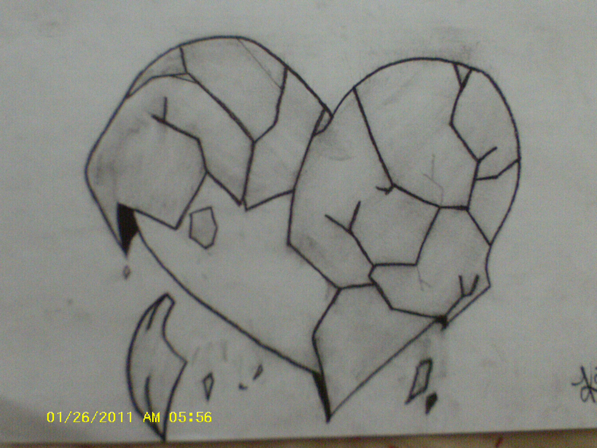 2048x1536 Heart Drawings - Heart Drawing Images