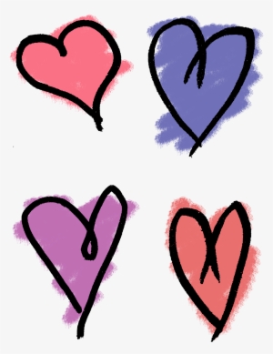 300x389 hand drawn heart png, transparent hand drawn heart png image free - Heart Drawing Png