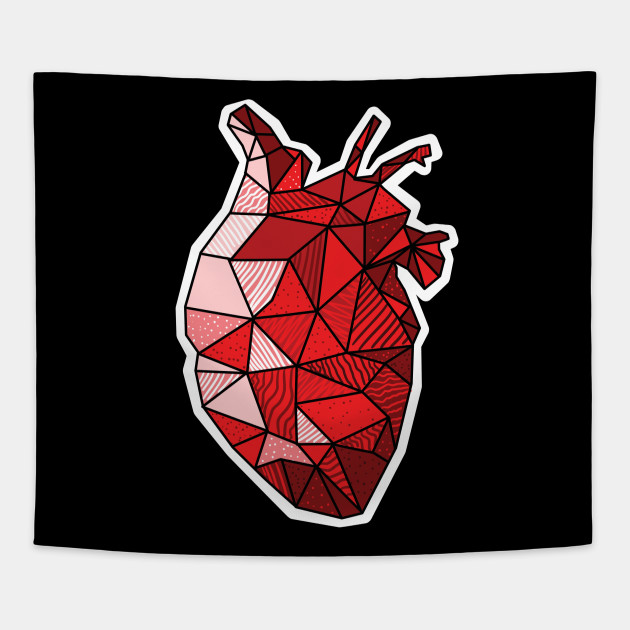 630x630 Real Anatomical Human Heart Drawing T Shirt - Heart Drawing Real