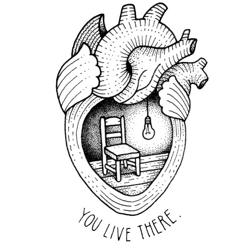 500x497 Image About Love In Sharpie - Heart Drawing Tumblr