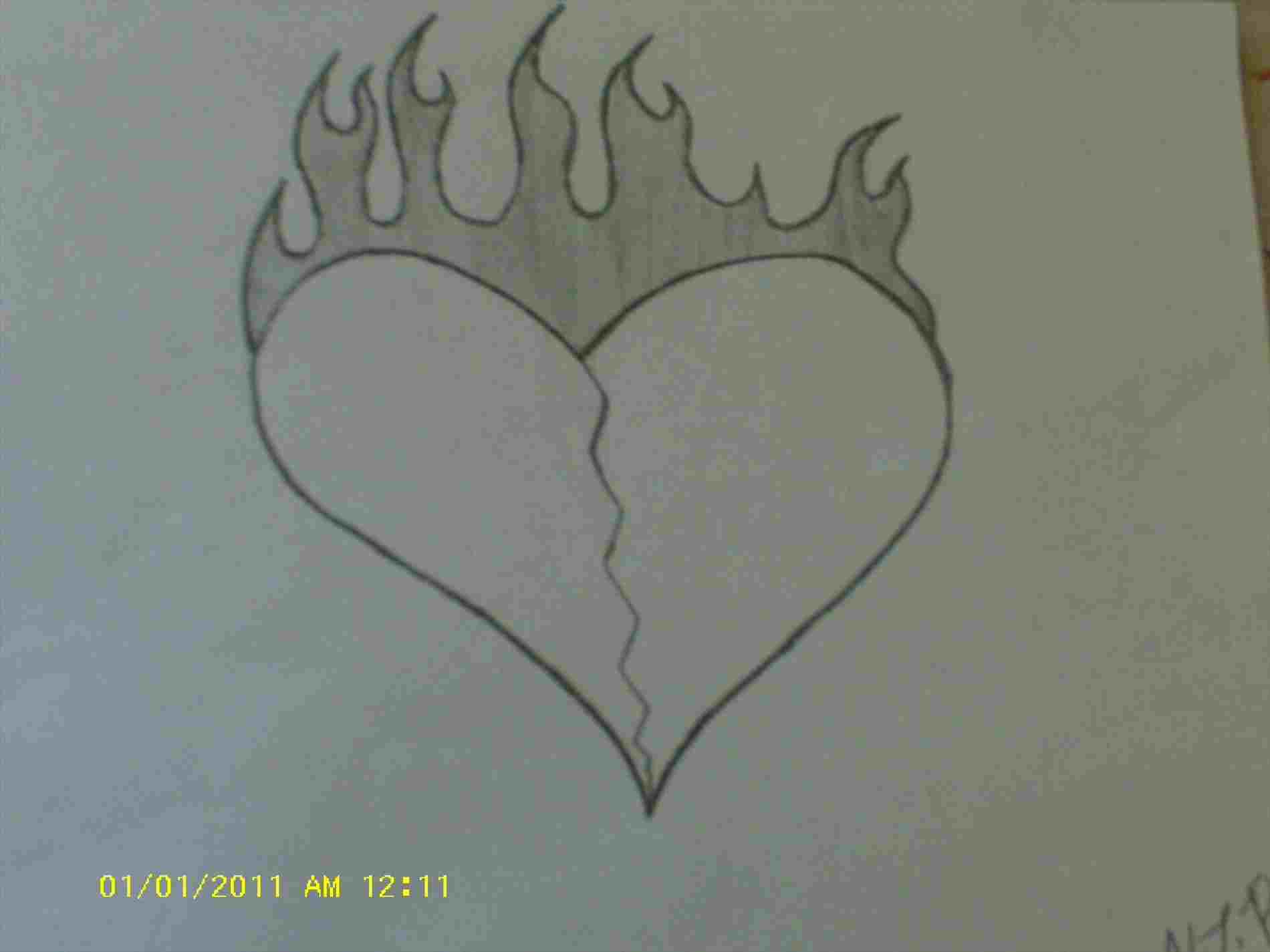 1900x1425 Easy The Heart Drawing Diagram Class Anatomy - Heart Drawing Tutorial