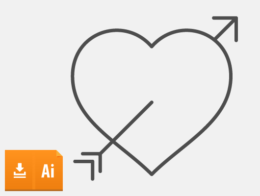 Heart Drawing Vector