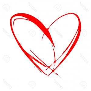 300x300 Hand Drawn Heart Vector Icons Sohadacouri - Heart Drawing Vector