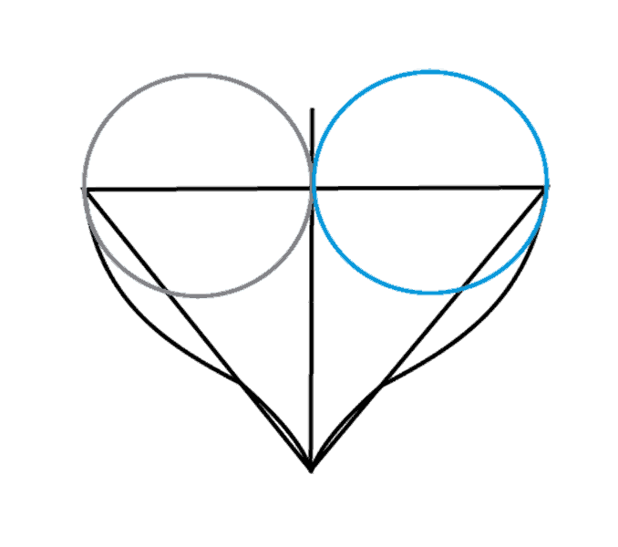 678x600 How To Draw A Heart Step - Heart Drawings Step By Step