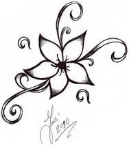 188x212 Huge Collection Of 'hearts And Flowers Drawing' Download More - Heart Flower Drawing