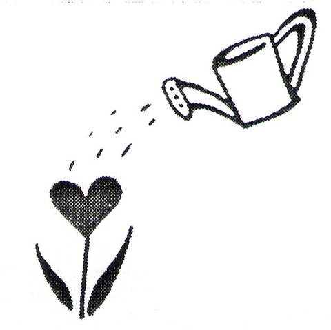 480x479 rubber soul watering heart flower - Heart Flower Drawing