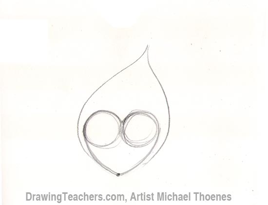 550x421 How To Draw A Heart With Flames - Heart For Drawing