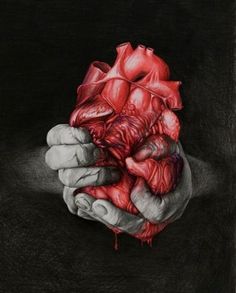 Heart In Hand Drawing