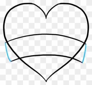 320x296 How To Draw Broken Heart - Heart Line Drawing Clip Art
