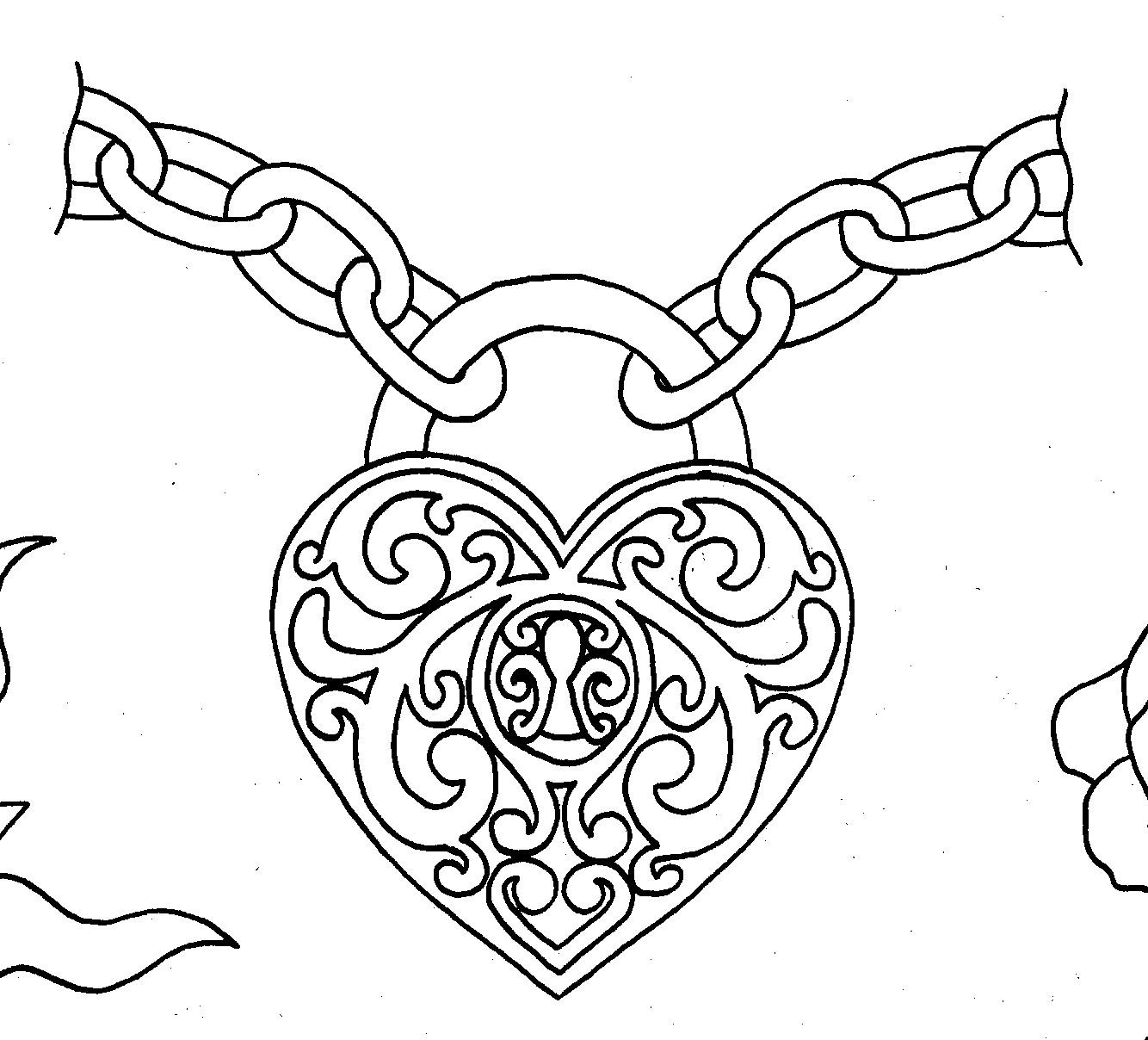 Heart Lock Drawing A. JPG. 
