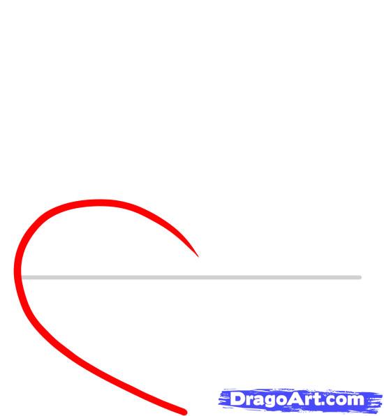 550x596 How To Draw A Heart On Fire, Step - Heart On Fire Drawing