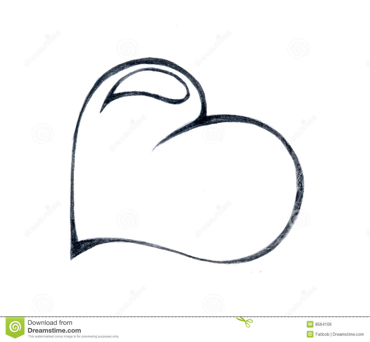 1300x1203 Huge Collection Of 'pencil Drawing Heart' Download More Than - Heart Pencil Drawing