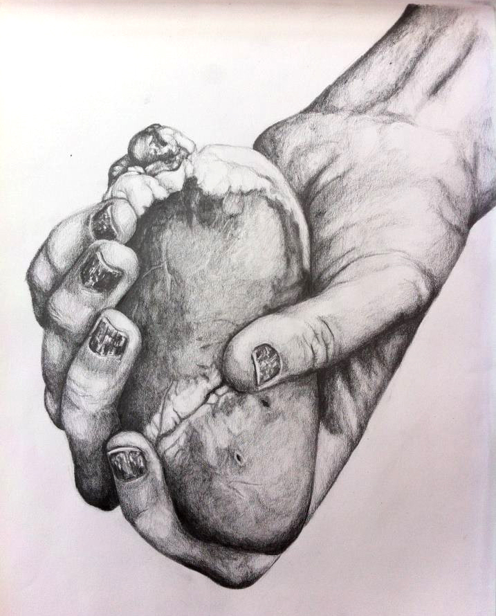 717x890 Pencil Drawings Broken Heart Pencil Drawings - Heart Pencil Drawing
