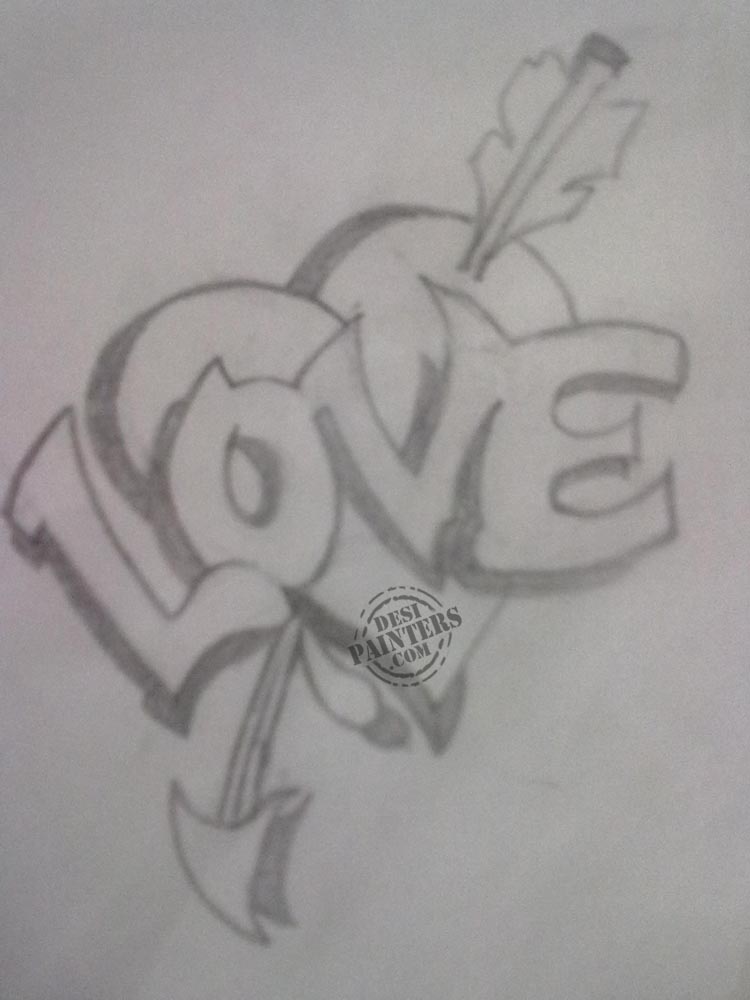 750x1000 Pencil Drawings Pencil Drawings Of Hearts - Heart Pencil Drawing