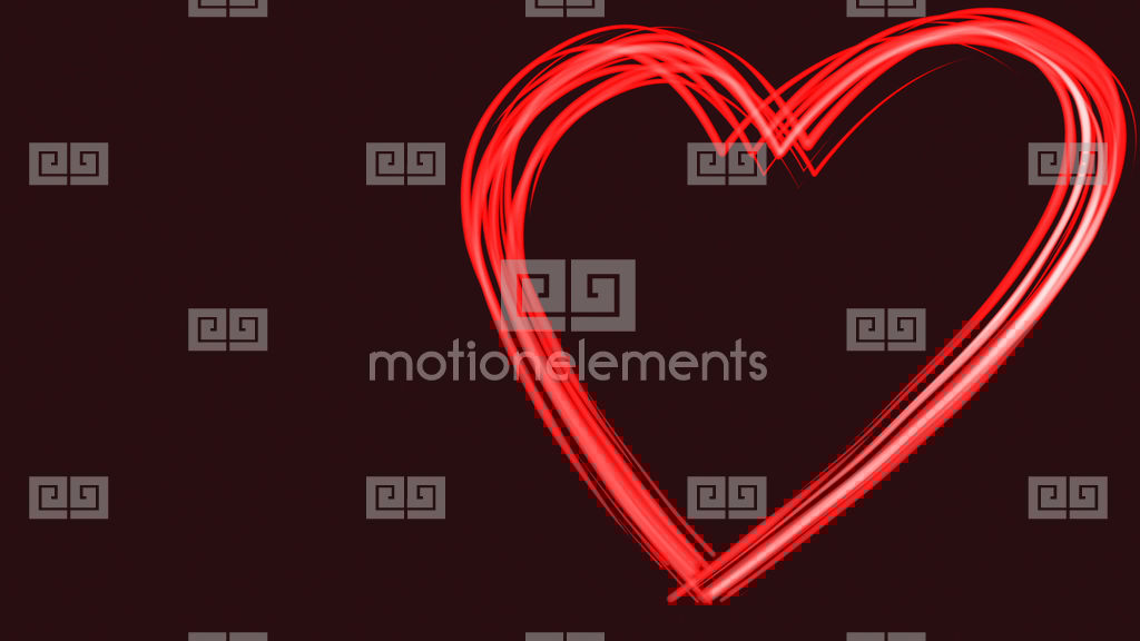 1024x576 Heart Shape Drawing - Heart Shape Drawing