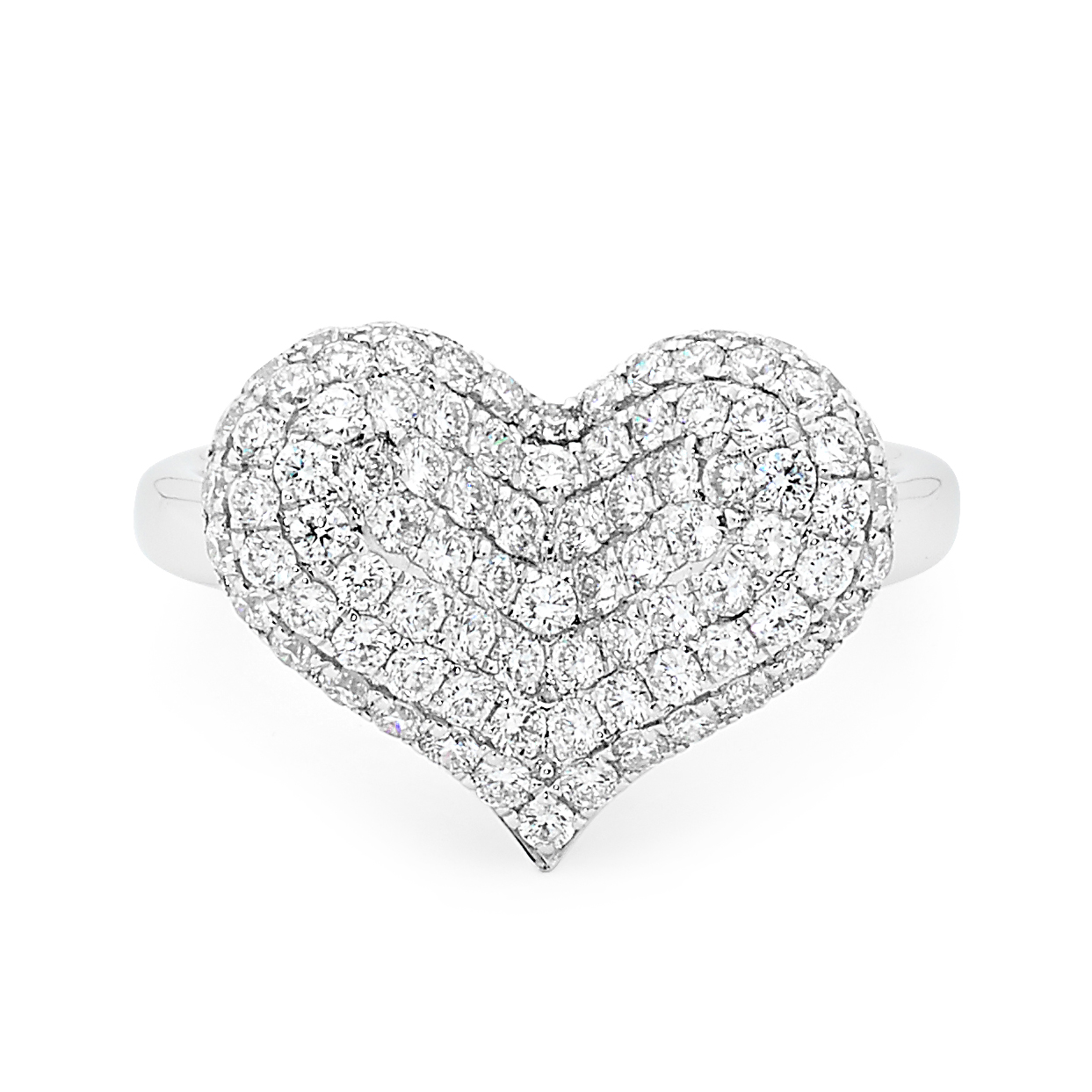 1243x1243 diamond heart dress ring diamonds intl - Heart Shaped Diamond Drawing