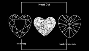 300x173 heart brilliant cut diamonds shape diamond source of virginia - Heart Shaped Diamond Drawing