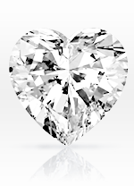 150x208 Heart Cut - Heart Shaped Diamond Drawing