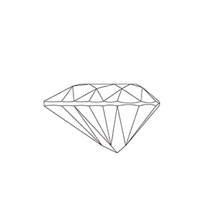 300x300 heart shaped diamonds - Heart Shaped Diamond Drawing