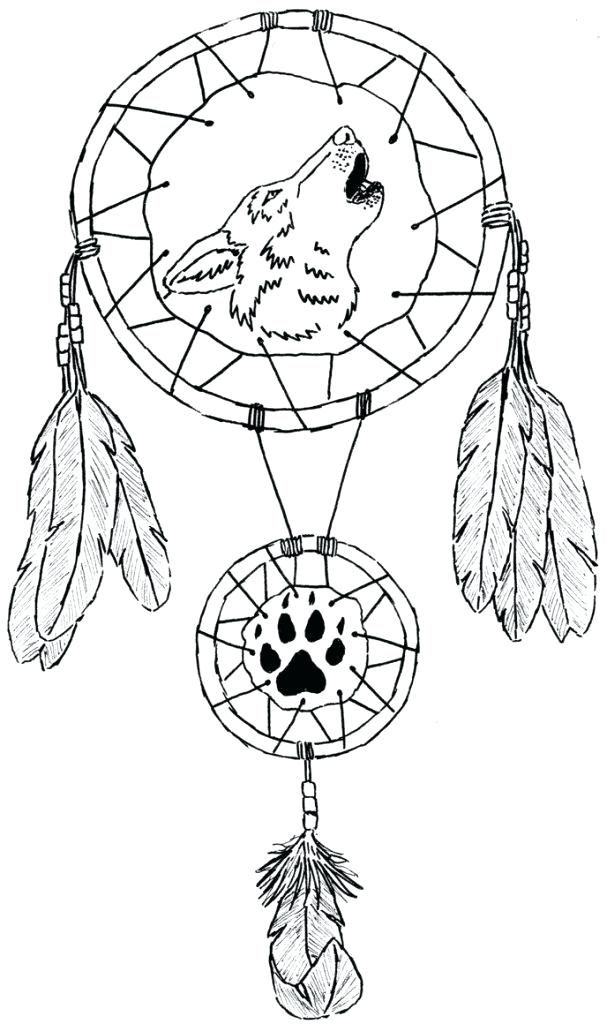 Heart Shaped Dream Catcher Drawing At Paintingvalley Com Explore