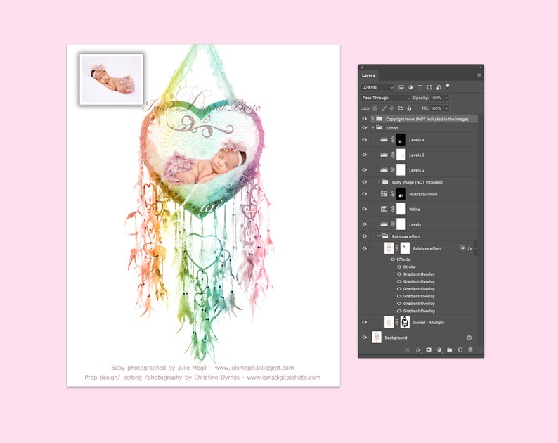 794x630 newborn digital backdrop with layers heart shaped etsy - Heart Shaped Dream Catcher Drawing