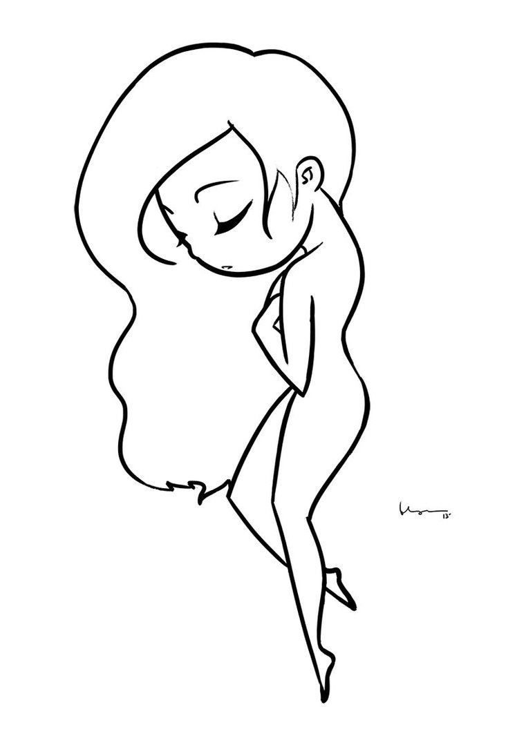 Heart Simple Drawing