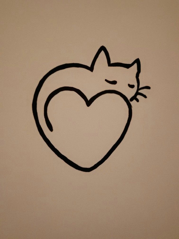 Heart Simple Drawing At Paintingvalley Com Explore Collection Of Heart Simple Drawing