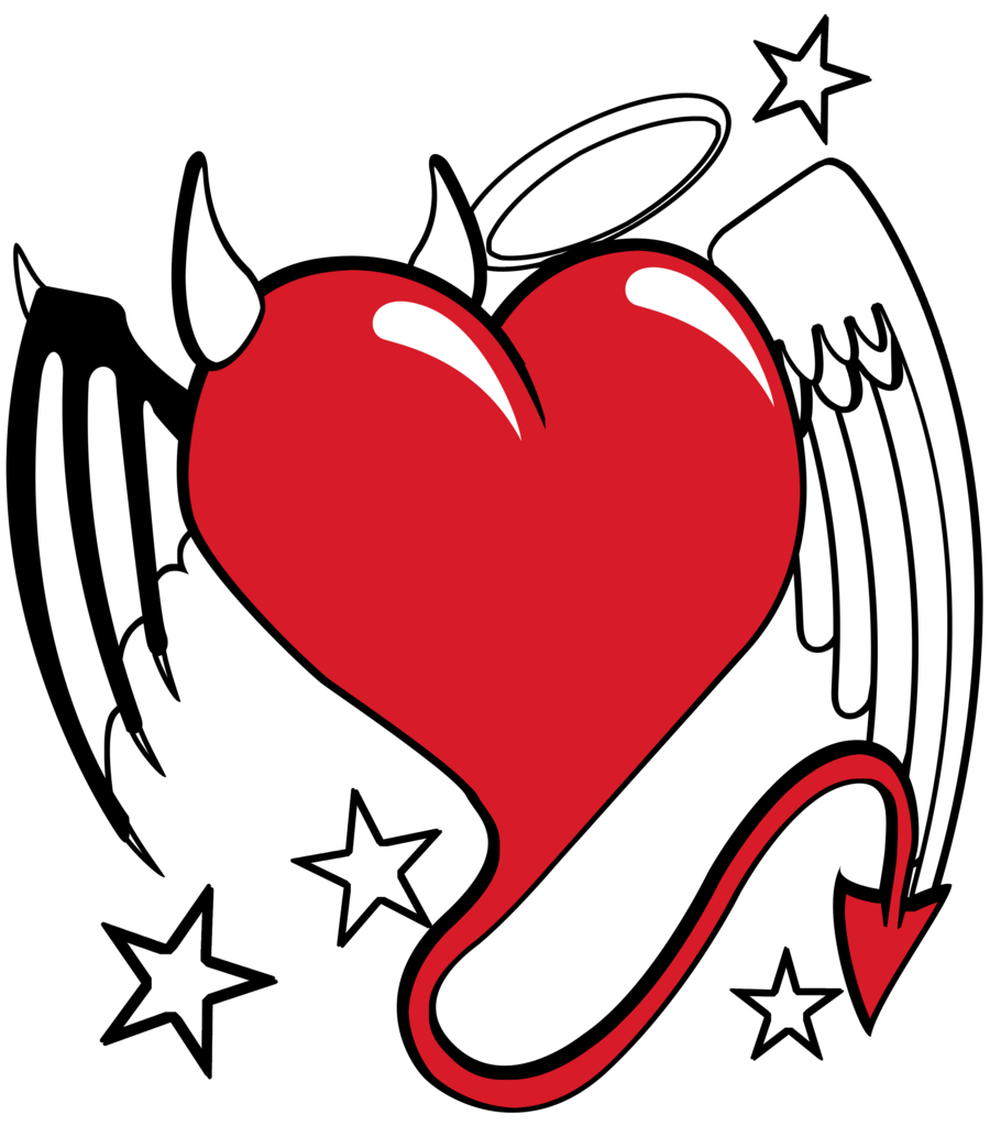 900x1023 Heart And Angel Wings Vector Library Stock - Heart With Angel Wings Drawings